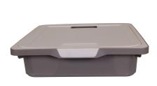 Kreo Box 7.5 Liter grau-weiß 
