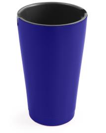 Rio Blumentopf Vase 50cm mit Wasserspeicher blau Blau