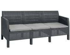 Lounge Sofa 3-Sitzer Madrid 