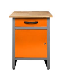 Werkbank Wolle 60 cm orange H85 
