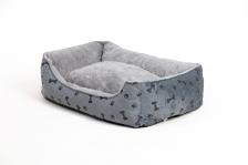 Hundebett  kleine Hunde rechteckig 60x40x15 cm 