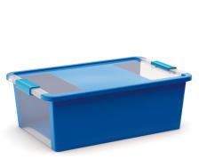 Aufbewahrungsbox Klipp Box M blau 