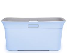 Wäschekorb Tragekorb Moda Blueberry 45 L 