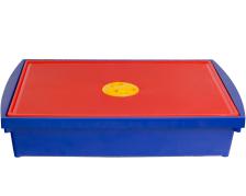 Aufbewahrungsbox System Box S blau/rot 