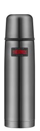 Thermos Isolierflasche light, grau, 0.75 L 