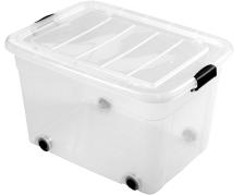 Rollcontainer Rollbox 100 Liter transparent 