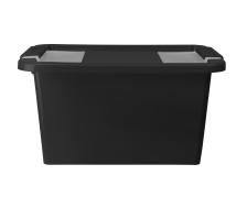 Aufbewahrungsbox Klipp Box S schwarz schwarz 