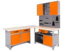 Werkstatt Set Ecklösung Premium One orange 