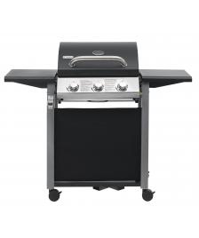 ONDIS24 Gasgrill Clarksdale 3 Brenner Grill mit Rollen Thermometer