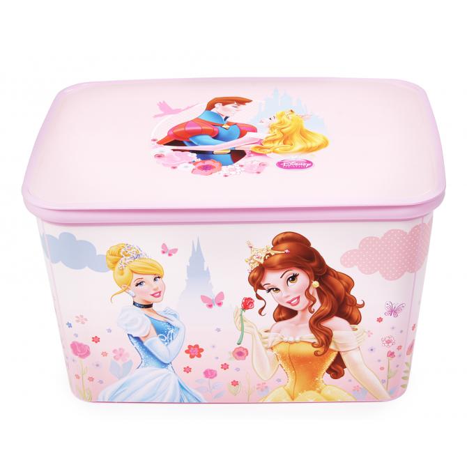 ONDIS24 Curver Box Spielzeugkiste Disney Prinzessinnen