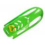 ONDIS24 Kinderschlitten Rennrodel Bob Bullet mit Metallkufen grün