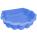 Sandkasten Muschel Wassermuschel 87 cm blau