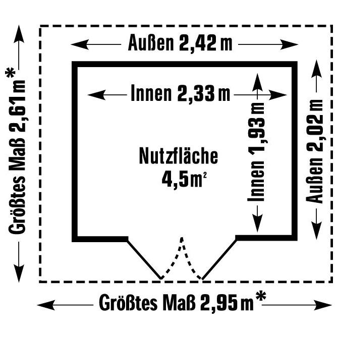 ONDIS24 Grosfillex DECO Gartenhaus Kunststoff weiß H4,9