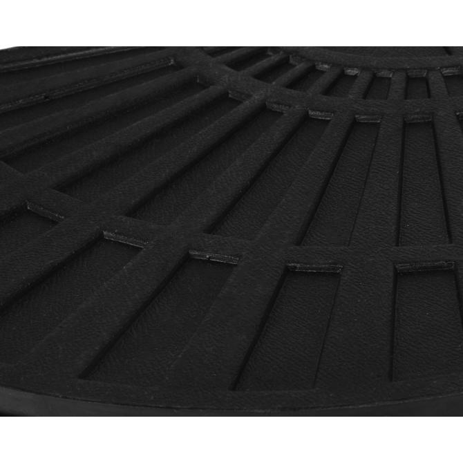 ONDIS24 1 x Platte für Sonnenschirmständer Kreuz schwarz