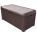 Kissenbox Auflagenbox Santo Plus mit Sitzkissen 560 L braun
