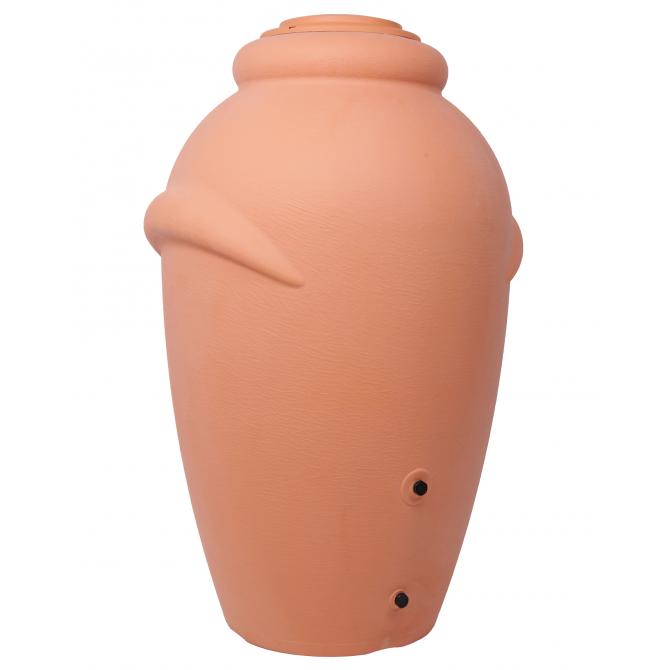 ONDIS24 Regentonne Wasserbehälter Amphore Terracotta 360L
