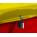 Lagerbox Aufbewahrungsbox Pandorino gelb-rot