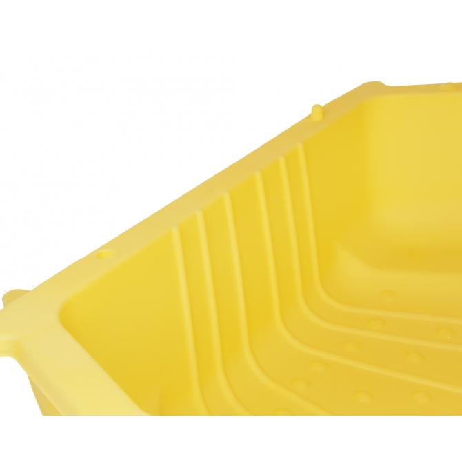 ONDIS24 Sandkasten Muschel Wassermuschel 87 cm gelb