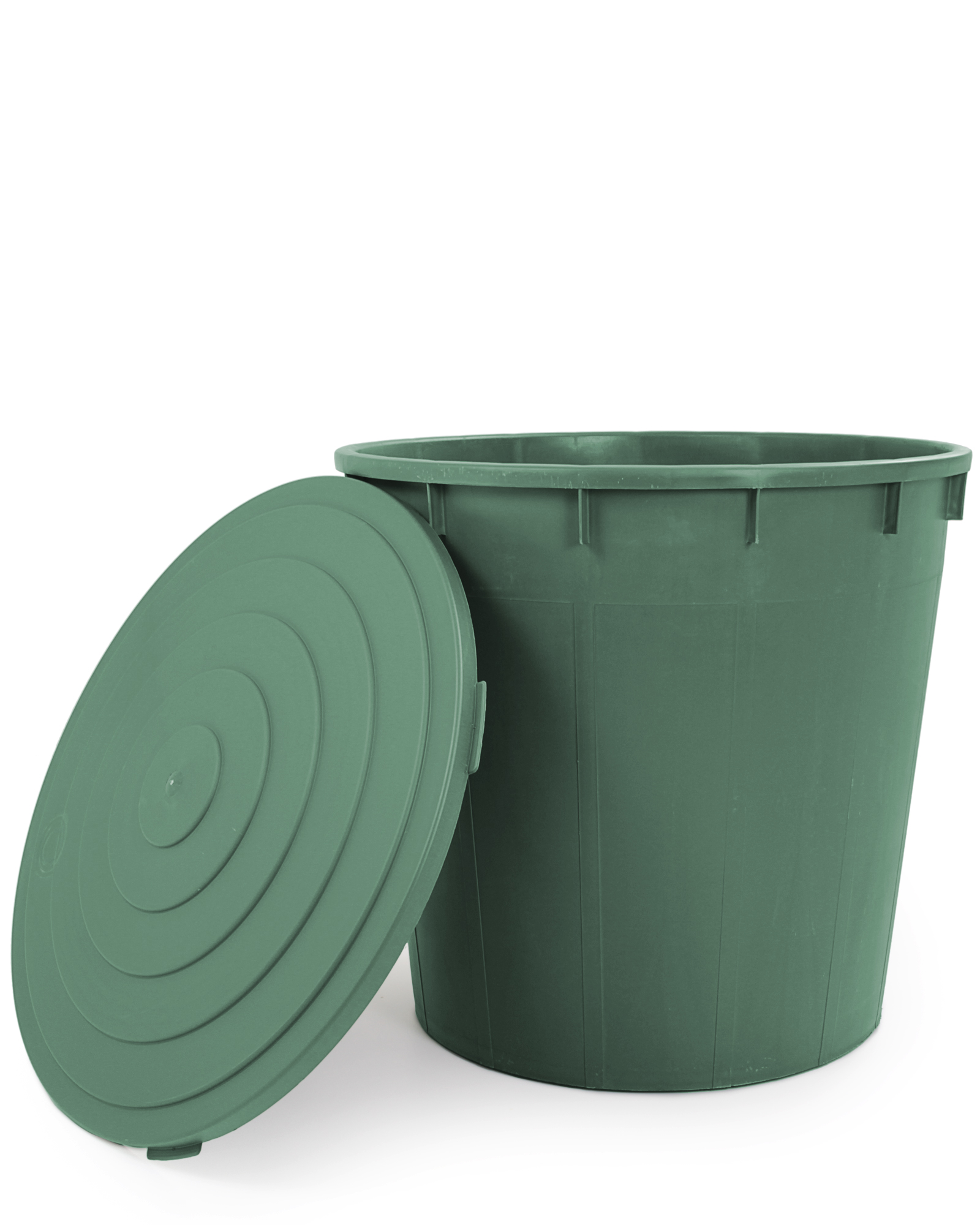 Wassertank / Wassercontainer Bewässerung rund mit Deckel (50L)