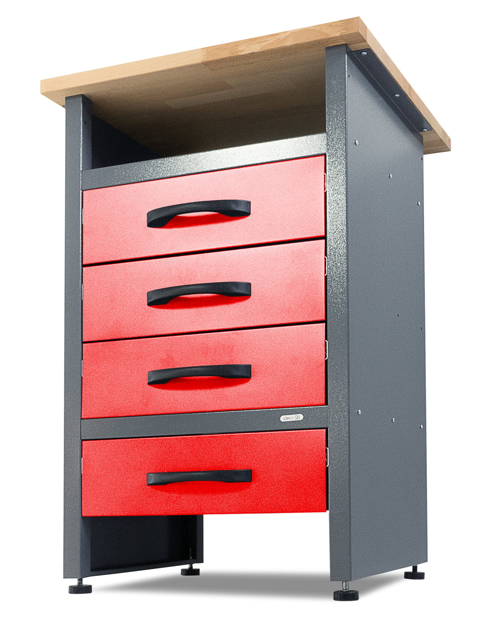 Werktisch online kaufen günstig rot Plus 95cm Bernd Ondis24 Werkbank